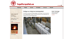 Desktop Screenshot of fogelforspellets.se
